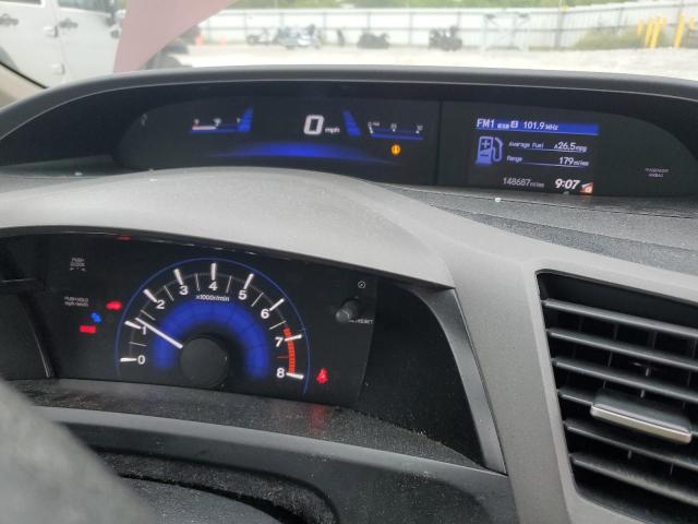 Photo 9 from auction – 2012 HONDA CIVIC LX with VIN 19XFB2E55CE035360