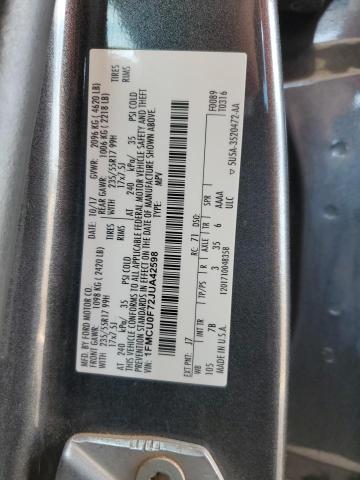 Photo 14 from auction – 2018 FORD ESCAPE S with VIN 1FMCU0F72JUA42598