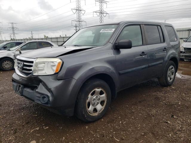 HONDA PILOT LX 2013 with VIN 5FNYF4H26DB036751 - Photo from auction
