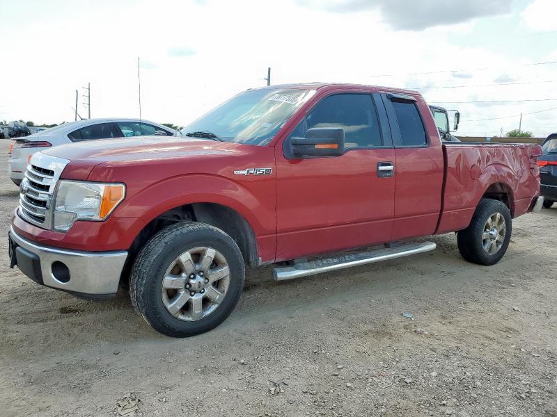 FORD F150 SUPER 2013 with VIN 1FTEX1CM2DKG45300 - Photo from auction