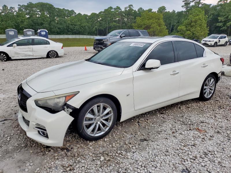 INFINITI Q50 BASE 2014 with VIN JN1BV7AP1EM683103 - Photo from auction