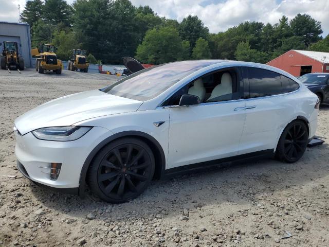 TESLA MODEL X 2020 with VIN 5YJXCBE2XLF286392 - Photo from auction