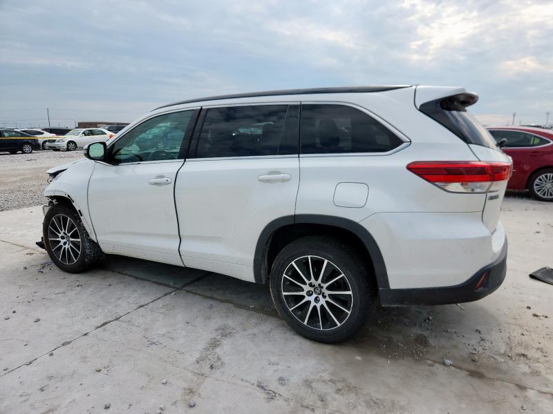 Photo 2 from auction – 2018 TOYOTA HIGHLANDER SE with VIN 5TDKZRFH2JS541078
