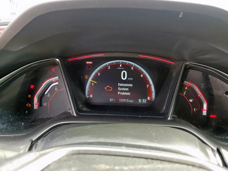 Photo 9 from auction – 2017 HONDA CIVIC TYPE with VIN SHHFK8G79HU201607