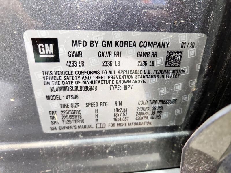 Photo 14 from auction – 2020 BUICK ENCORE GX with VIN KL4MMDSL0LB096848