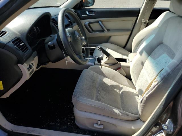 Photo 7 from auction – 2009 SUBARU LEGACY 2.5 with VIN 4S3BL616697221662
