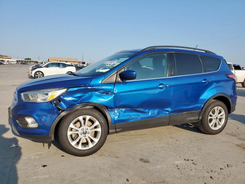 FORD ESCAPE SE 2018 with VIN 1FMCU9GD1JUA64200 - Photo from auction