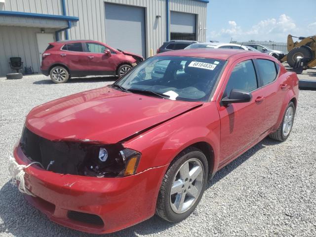 DODGE AVENGER SE 2013 with VIN 1C3CDZAB4DN688314 - Photo from auction