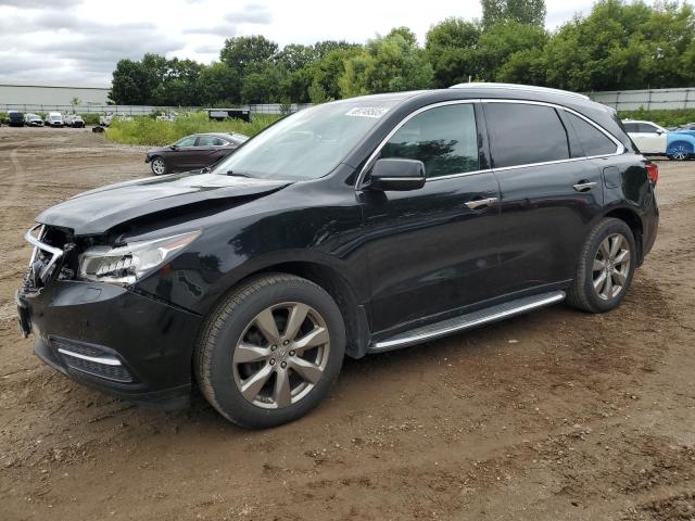 ACURA MDX ADVANCE 2014 with VIN 5FRYD4H80EB505228 - Photo from auction
