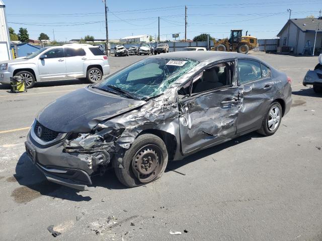 Photo 1 from auction – 2013 HONDA CIVIC LX with VIN 2HGFB2F51DH602329