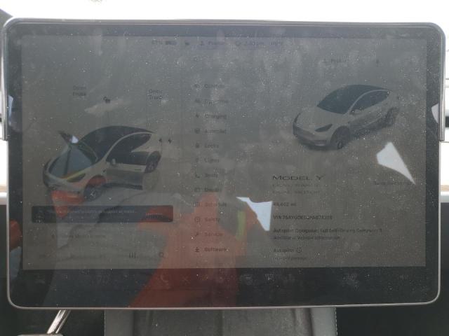 Photo 9 from auction – 2023 TESLA MODEL Y with VIN 7SAYGDEE6PA074268