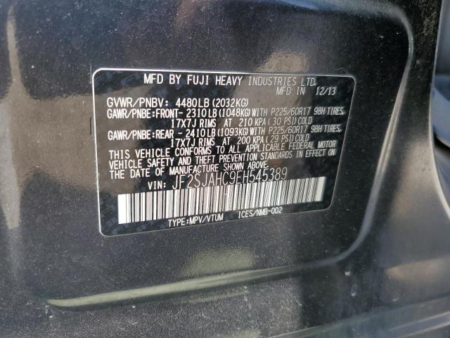 Photo 14 from auction – 2014 SUBARU FORESTER 2 with VIN JF2SJAHC9EH545389