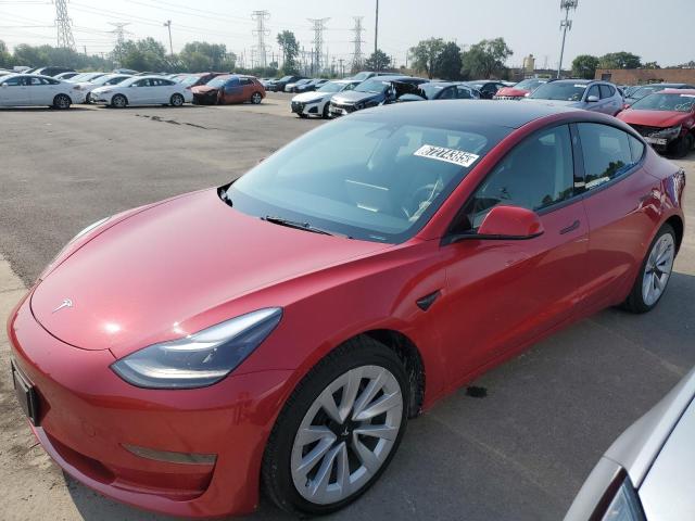 TESLA MODEL 3 2022 with VIN 5YJ3E1EA9NF304751 - Photo from auction