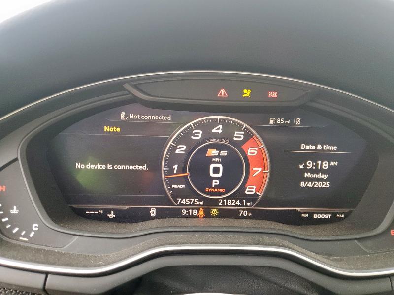 Zdjęcie 9 z aukcji – 2018 AUDI S5 PREMIUM z VIN WAUB4CF56JA129032
