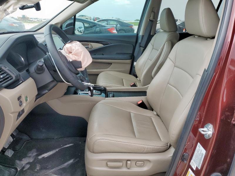 Photo 7 from auction – 2021 HONDA PILOT TOUR with VIN 5FNYF5H98MB033451