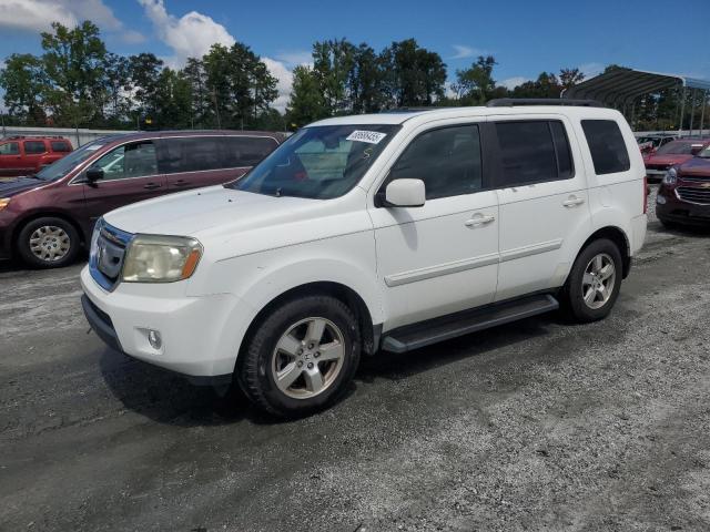 HONDA PILOT EXL 2011 with VIN 5FNYF3H58BB010086 - Photo from auction