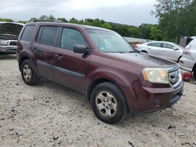 Photo 4 from auction – 2011 HONDA PILOT LX with VIN 5FNYF4H25BB074680