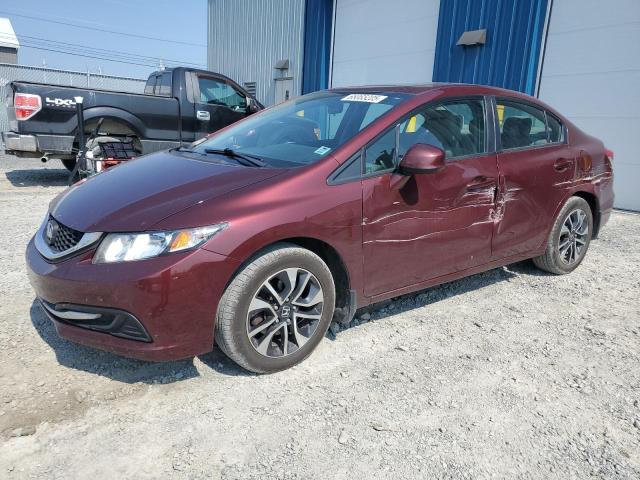HONDA CIVIC LX 2013 with VIN 2HGFB2F51DH034535 - Photo from auction