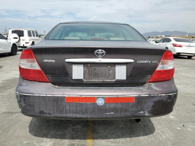 Photo 6 from auction – 2002 TOYOTA CAMRY LE with VIN 4T1BE30K42U512199