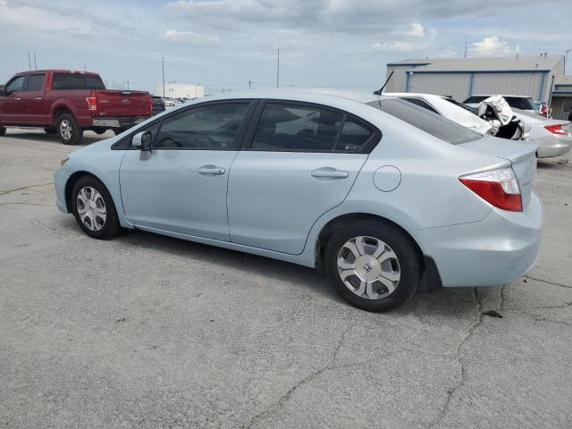 Photo 2 from auction – 2012 HONDA CIVIC HYBR with VIN JHMFB4F28CS003725