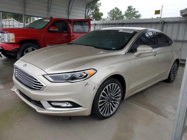 FORD FUSION SE 2017 with VIN 3FA6P0HD2HR194027 - Photo from auction