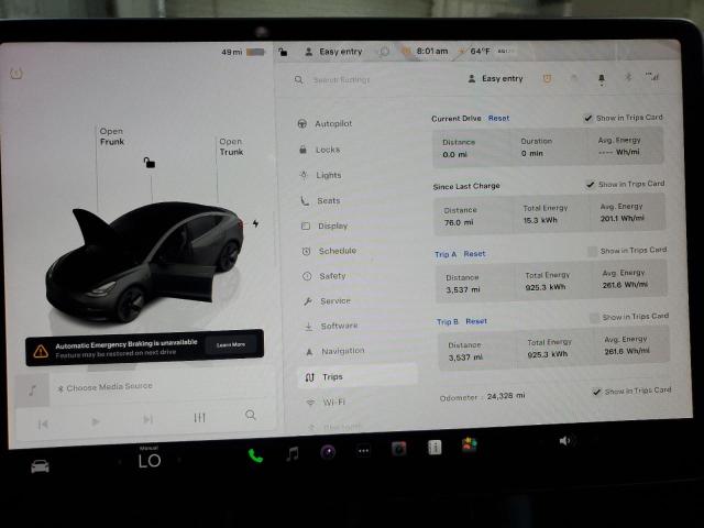 Photo 9 from auction – 2023 TESLA MODEL 3 with VIN 5YJ3E1EA0PF691175