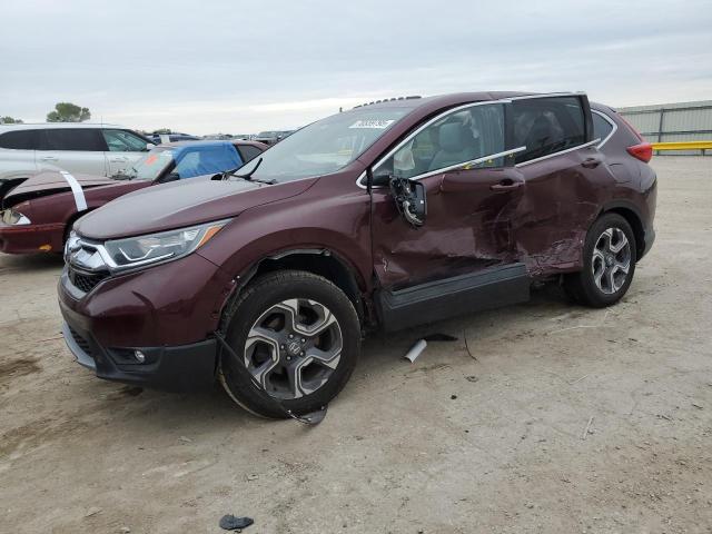 HONDA CR-V EX 2018 with VIN 7FARW2H57JE094211 - Photo from auction
