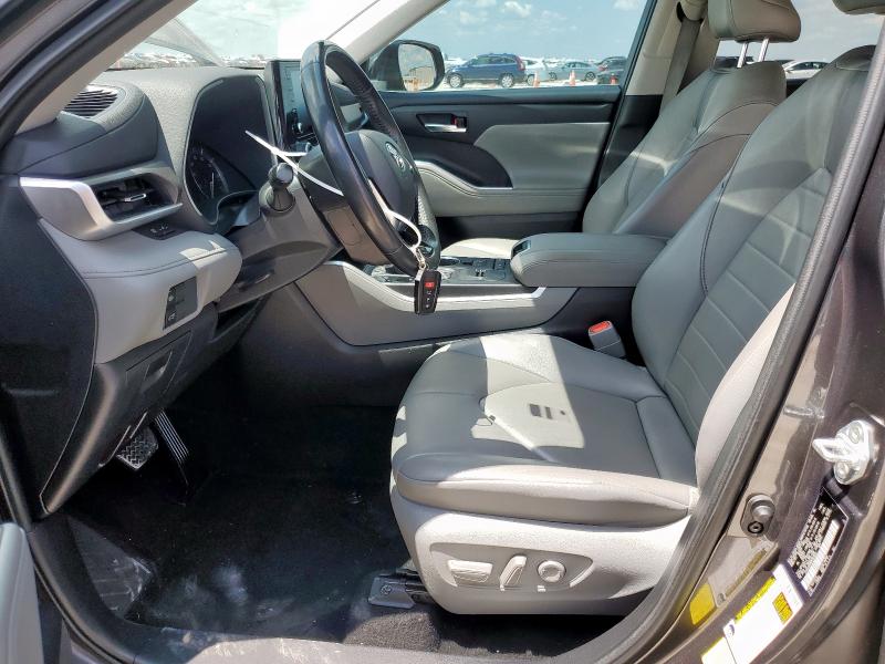Photo 7 from auction – 2021 TOYOTA HIGHLANDER with VIN 5TDGZRAH8MS065808