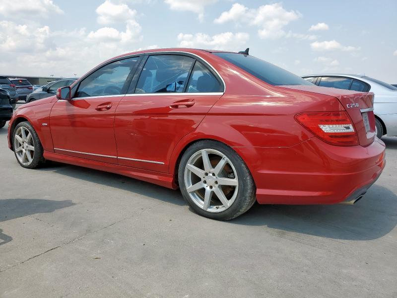 Photo 2 from auction – 2012 MERCEDES-BENZ C 250 with VIN WDDGF4HB1CA607930