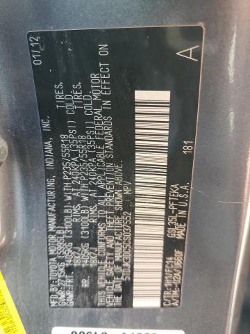 Photo 14 from auction – 2012 TOYOTA SIENNA LE with VIN 5TDJK3DC5CS037552