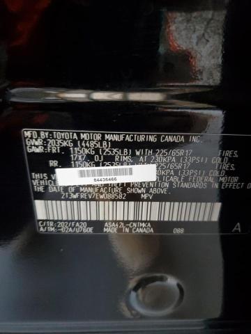 Photo 14 from auction – 2014 TOYOTA RAV4 XLE with VIN 2T3WFREV7EW088582