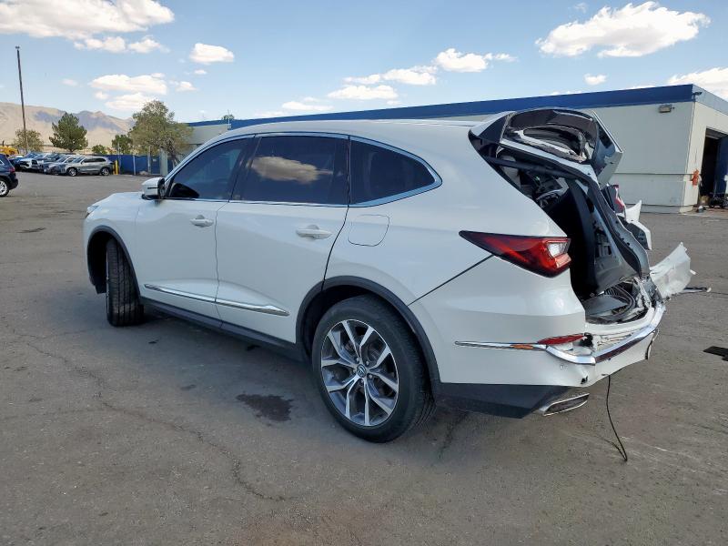 Photo 2 from auction – 2022 ACURA MDX TECHNO with VIN 5J8YD9H47NL011927