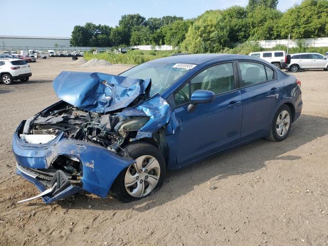 HONDA CIVIC LX 2014 with VIN 2HGFB2F54EH536781 - Photo from auction