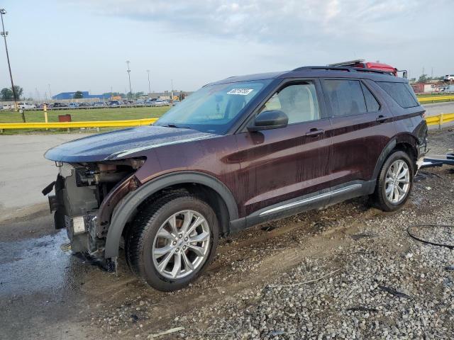 FORD EXPLORER X 2020 with VIN 1FMSK8DH8LGA37337 - Photo from auction