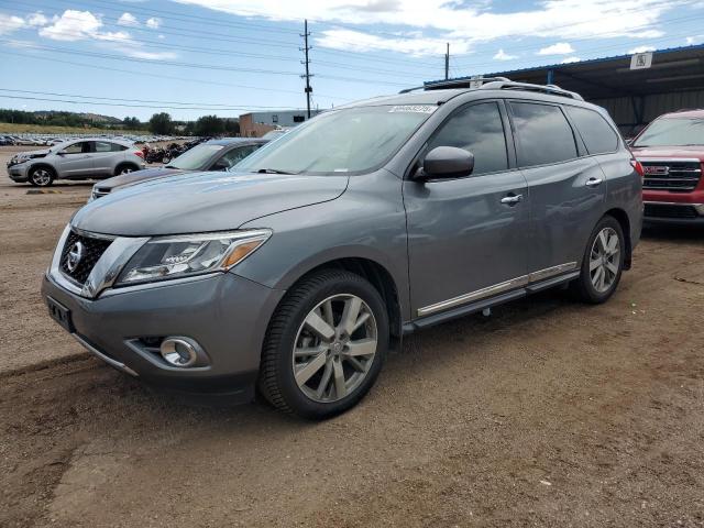NISSAN PATHFINDER 2015 with VIN 5N1AR2MM9FC697769 - Photo from auction