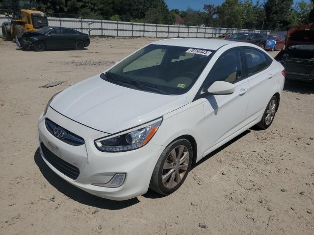 HYUNDAI ACCENT GLS 2014 with VIN KMHCU4AEXEU626864 - Photo from auction