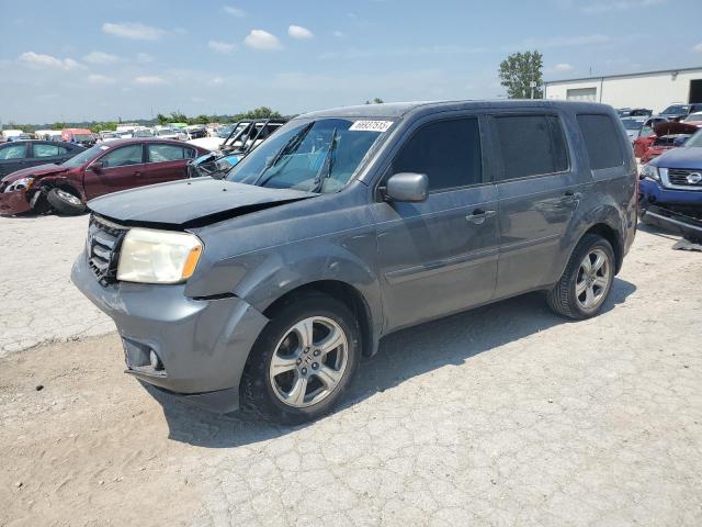 HONDA PILOT EX 2013 with VIN 5FNYF3H43DB031535 - Photo from auction