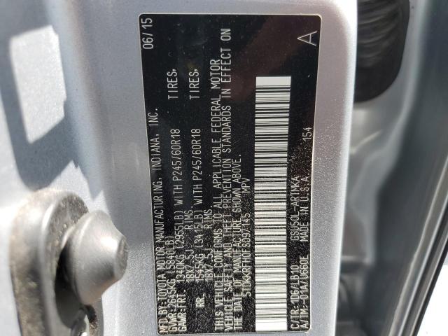 Photo 14 from auction – 2015 TOYOTA HIGHLANDER with VIN 5TDKKRFH0FS097145