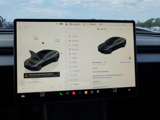 Photo 9 from auction – 2025 TESLA MODEL 3 with VIN 5YJ3E1EA2SF975092