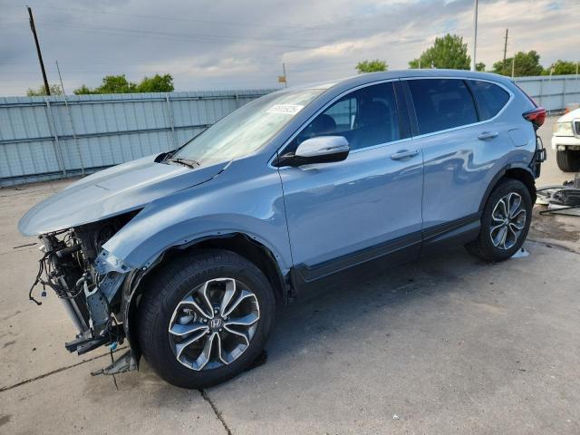 HONDA CR-V EXL 2022 with VIN 7FARW2H83NE010787 - Photo from auction