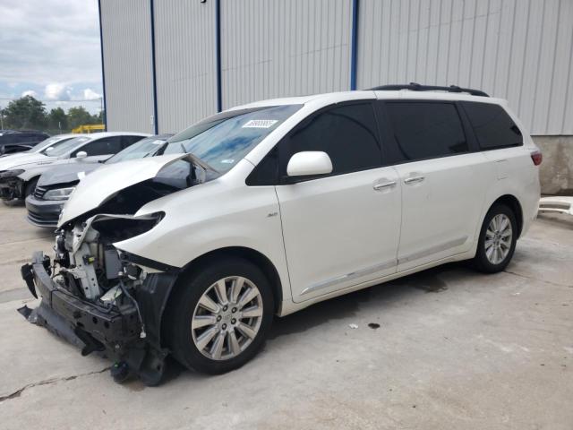 TOYOTA SIENNA XLE 2017 with VIN 5TDDZ3DC8HS178602 - Photo from auction