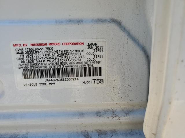 Photo 14 from auction – 2014 MITSUBISHI OUTLANDER with VIN JA4AD2A35EZ007214