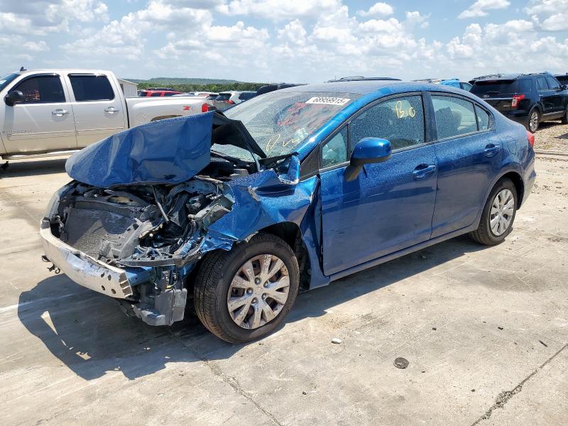HONDA CIVIC LX 2012 with VIN 2HGFB2F54CH572872 - Photo from auction