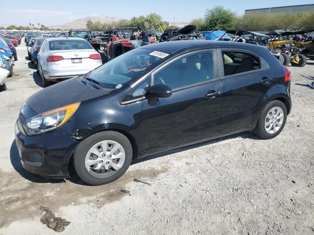 KIA RIO LX 2014 with VIN KNADM5A32E6387289 - Photo from auction