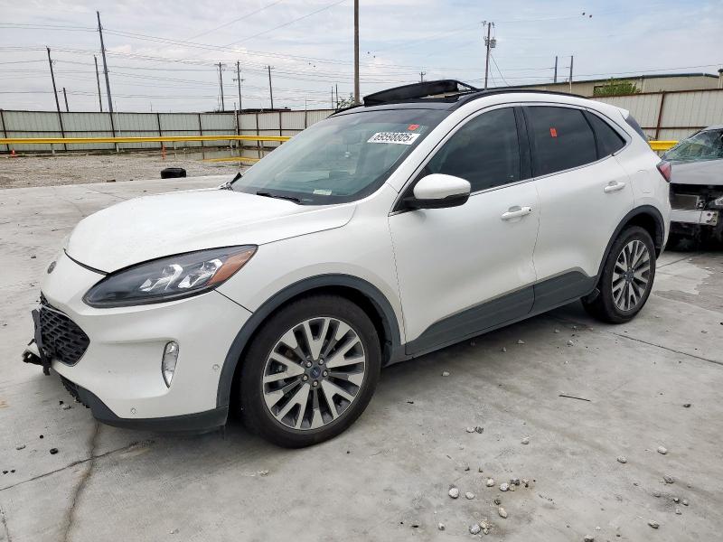FORD ESCAPE TITANIUM 2020 with VIN 1FMCU0DZ9LUB66259 - Photo from auction