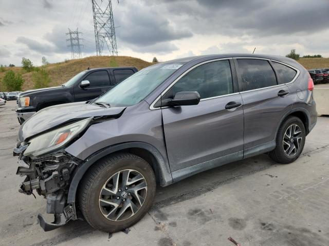 HONDA CR-V SE 2016 with VIN 2HKRM4H40GH618491 - Photo from auction