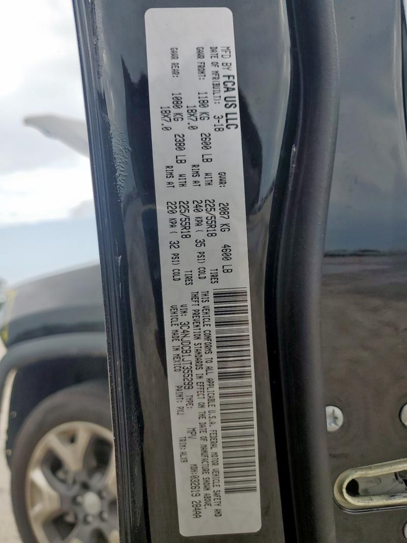 Photo 14 from auction – 2018 JEEP COMPASS LI with VIN 3C4NJDCB1JT355299