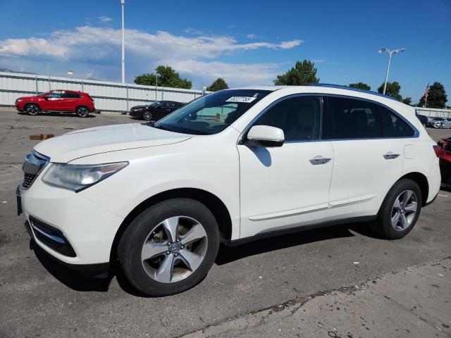 ACURA MDX 2014 with VIN 5FRYD4H25EB017372 - Photo from auction