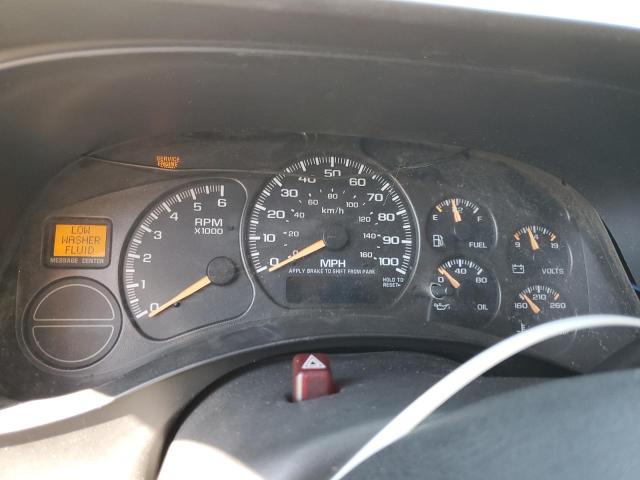 Photo 9 from auction – 2002 CHEVROLET AVALANCHE with VIN 3GNEK13TX2G294315