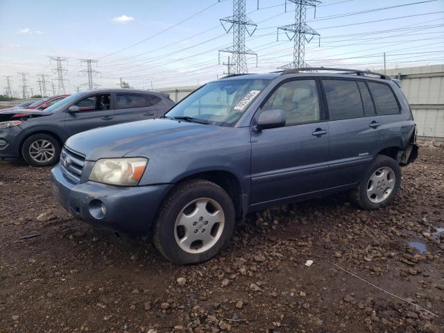 TOYOTA HIGHLANDER 2006 with VIN JTEEP21A160181456 - Photo from auction